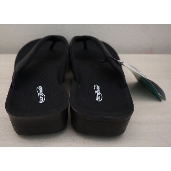 Aerothotic L0312 Women's Sz 11 Black Crystal Mist Orthotic Comfortable Sandals - Picture 3 of 13